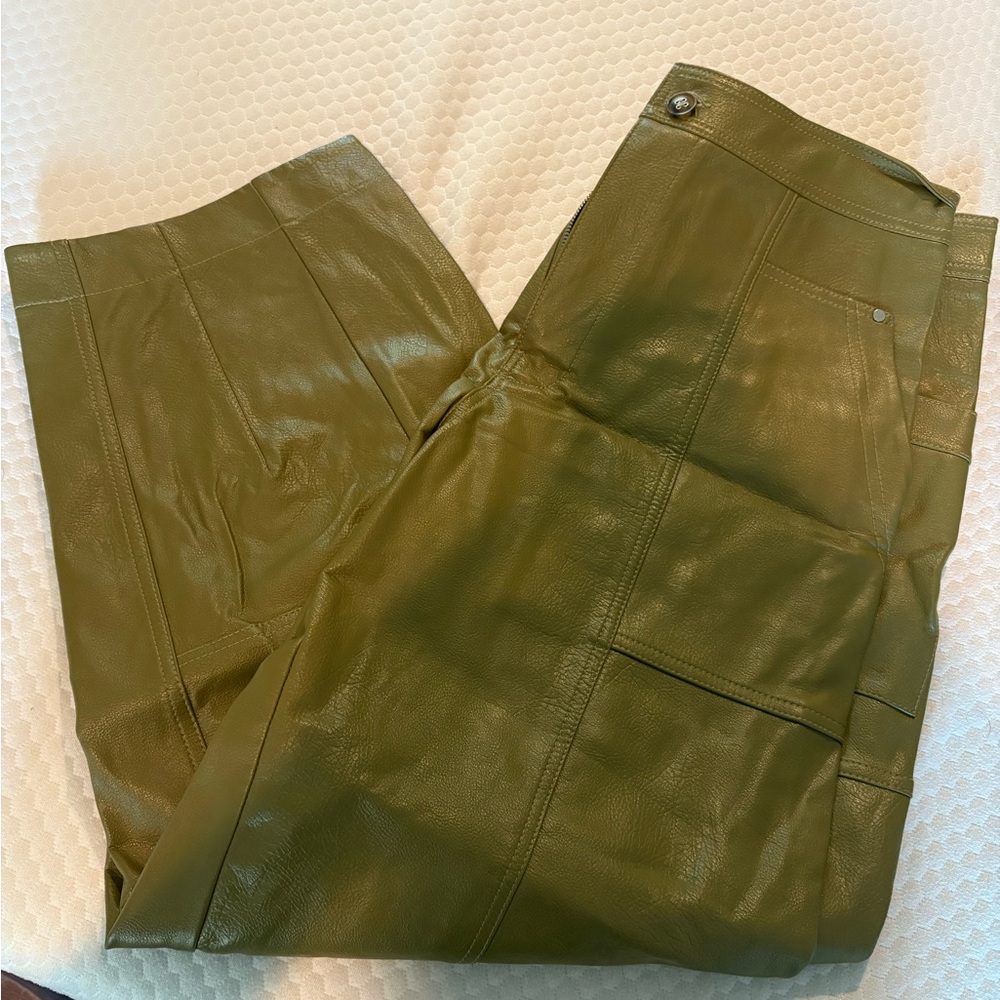 Leather Anthropologie Pants